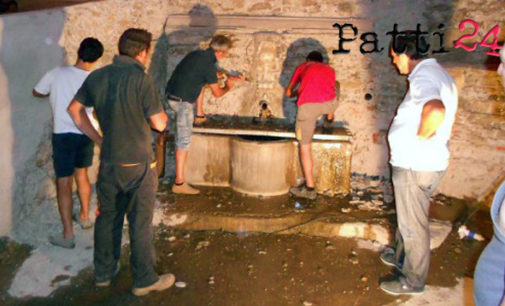 PATTI – A Sorrentini conto alla rovescia per la riqualificazione della piazza e della fontana Denti