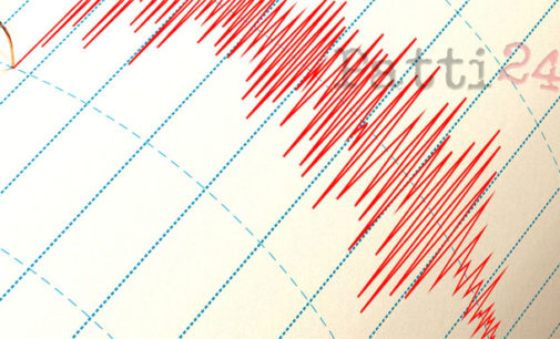 PATTI – Terremoto, scossa alle Isole Eolie, davanti al Golfo di Patti