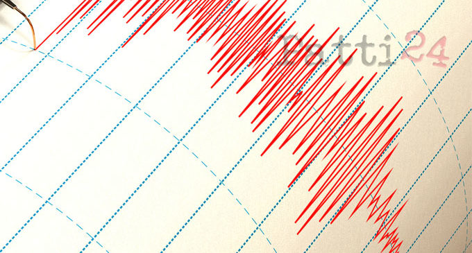 PATTI – Terremoto, scossa alle Isole Eolie, davanti al Golfo di Patti