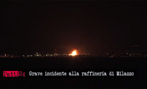 MILAZZO – Aggiornamento incendio Raffineria, Chiesto intervento Arpa e disposta chiusura scuole