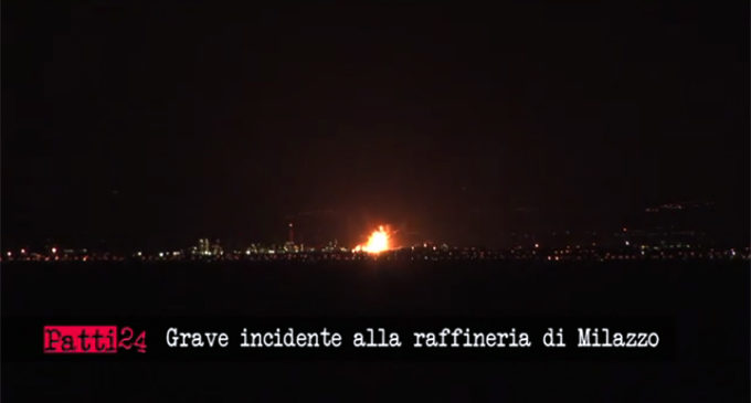 MILAZZO – Aggiornamento incendio Raffineria, Chiesto intervento Arpa e disposta chiusura scuole