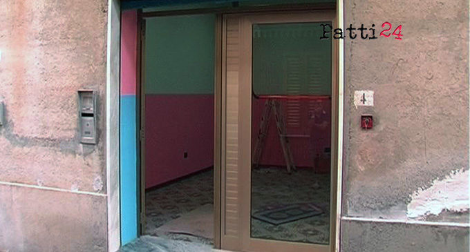 PATTI – I preparativi per l’apertura del nuovo asilo comunale a Mongiove
