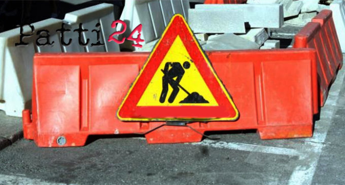 PATTI – Lavori di pavimentazione stradale in Piazza Niosi e nelle vie adiacenti. Regolamentata viabilità sabato 18 e domenica 19 marzo