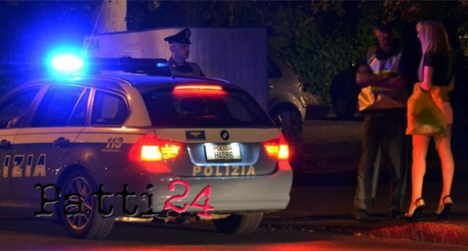 MESSINA – Servizi straordinari di controllo del territorio della Polizia finalizzati al contrasto al fenomeno della prostituzione