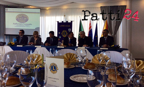 PATTI – Lions Club, celebrato il settimo anniversario