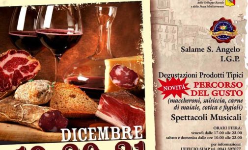 SANT’ANGELO DI BROLO – Il bonus di benvenuto “apre” per la XXI° fiera del salame