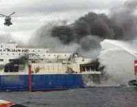 ROCCA DI CAPRILEONE – Fiaccolata per chiedere di non fare spegnere i riflettori sulla scomparsa di Giuseppe Mancuso disperso nella tragedia del Norman Atlantic