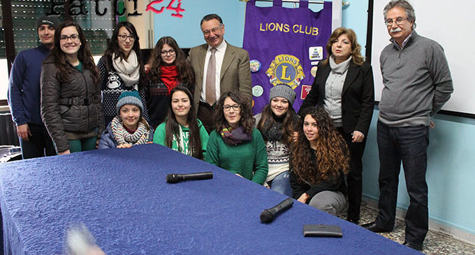 PATTI – Al liceo con i Lions per la prevenzione dei tumori giovanili
