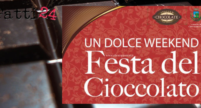 CAPO D’ORLANDO – ”Festa del Cioccolato”: si apre giovedì il dolce weekend