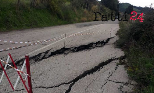 PATTI – Strade provinciali impraticabili, necessari interventi urgenti