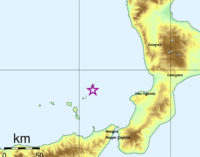 ISOLE EOLIE – Forte Scossa di Magnitudo Richter 4.7 alle Isole Eolie alle 09:52:25