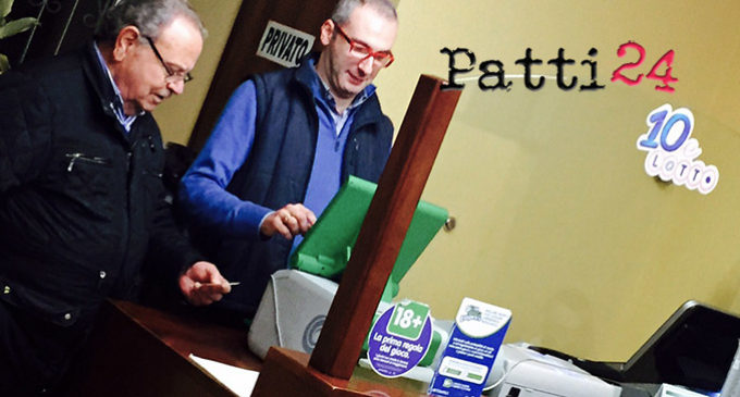 SAN PIERO PATTI – La dea bendata bacia un fortunato giocatore: vinti 8.000,00 €