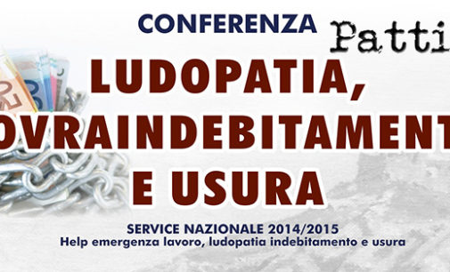 CAPO D’ORLANDO – Venerdì 27 convegno su ludopatia, sovraindebitamento e usura organizzato dal Lions Club di Capo d’Orlando