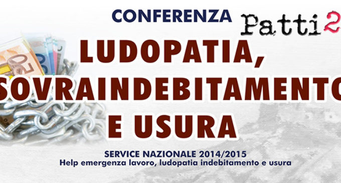 CAPO D’ORLANDO – Venerdì 27 convegno su ludopatia, sovraindebitamento e usura organizzato dal Lions Club di Capo d’Orlando