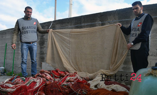 MILAZZO – Attività di contrasto della Guardia Costiera alla pesca illegale con attrezzi non autorizzati