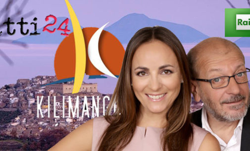 MONTALBANO ELICONA – Sabato a Montalbano Elicona il Kilimangiario di Rai3 con Dario Vergassola e Camila Raznovich per la grande festa in attesa del verdetto finale del ”Borgo dei Borghi” 2015