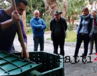 PATTI – Ieri  nella Villa Comunale Umberto I l’incontro introduttivo dell’iniziativa di compostaggio “Pattesi Compostiamoci”