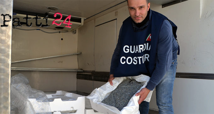 MILAZZO – “Minimum Size”, operazione di contrasto alla pesca illegale della Guardia Costiera, sequestro a Villafranca, irregolarità a Patti , Torrenova e Sant’agata