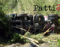 PATTI – Incidente mortale sull’A20,  autocisterna priva di controllo sfonda il guardrail e precipita nel giardino di un’abitazione