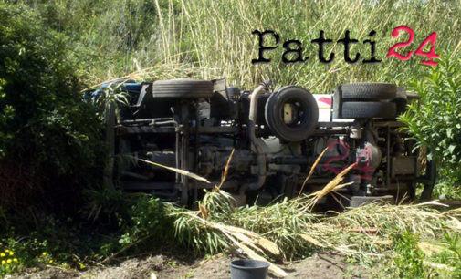 PATTI – Incidente mortale sull’A20,  autocisterna priva di controllo sfonda il guardrail e precipita nel giardino di un’abitazione