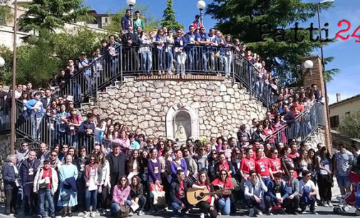 SAN MARCO D’ALUNZIO – In circa 300 per celebrare l’annuale Giornata dei Giovani della diocesi di Patti