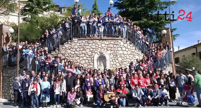 SAN MARCO D’ALUNZIO – In circa 300 per celebrare l’annuale Giornata dei Giovani della diocesi di Patti