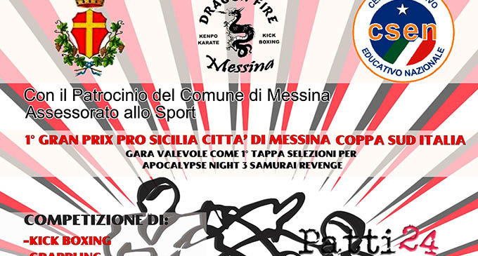 MESSINA  – Arti marziali, conferenza stampa di presentazione del 1° Gran Prix Pro Sicilia – Coppa Sud Italia Csen