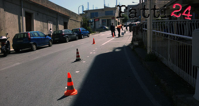 PATTI – Nuovi stalli di sosta in via Sant’Antonino