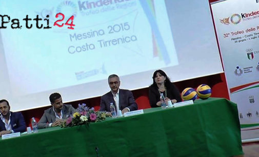 GIOIOSA MAREA – A Gioiosa Marea la cerimonia inaugurale delle Kinderiadi 2015 di pallavolo