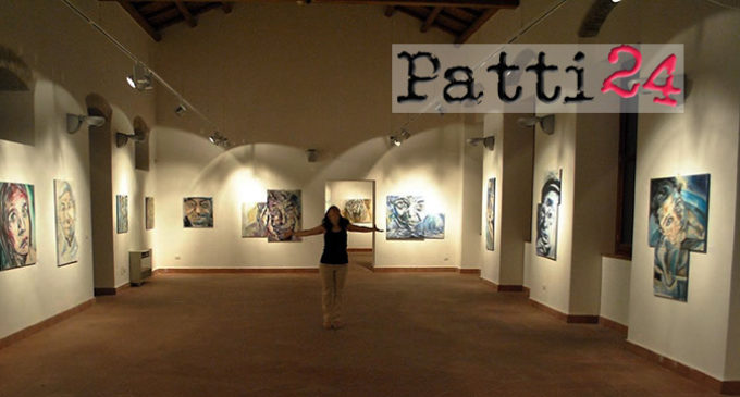 PATTI – ”Con i tuoi Occhi”, prima mostra personale di pittura della pittrice Laura Costantino all’ex convento di San Francesco