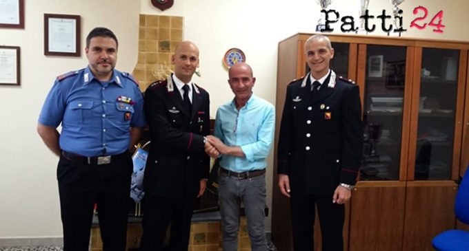 MILAZZO – Il neo sindaco Formica inizia gli incontri istituzionali alla locale Compagnia dei Carabinieri