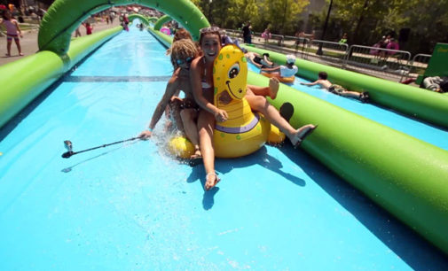 CAPO D’ORLANDO – Domenica arriva lo Slide and Fly, uno scivolo d’acqua di oltre 200metri