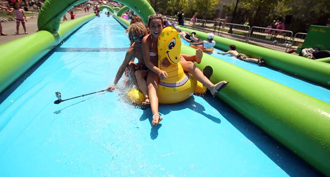 CAPO D’ORLANDO – Domenica arriva lo Slide and Fly, uno scivolo d’acqua di oltre 200metri