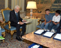 ROMA – La famiglia di Anna Rita Sidoti a colloquio col presidente  Mattarella, ecco le foto dell’evento