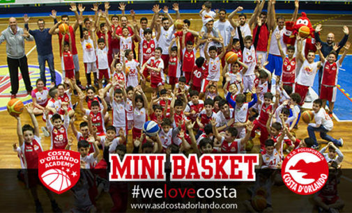 CAPO D’ORLANDO – Costa D’Orlando Academy, al via il 21 settembre i corsi di minibasket