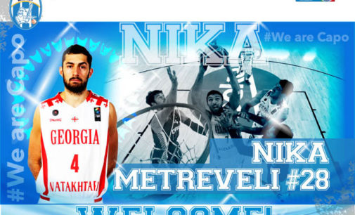 CAPO D’ORLANDO – Basket Serie A: Betaland acquista il nazionale georgiano Metreveli