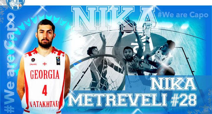 CAPO D’ORLANDO – Basket Serie A: Betaland acquista il nazionale georgiano Metreveli