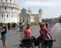 PALERMO – In bici dal Piemonte alla Sicilia: un’impresa da 1.650 Km per due fratelli di mezza età