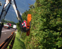 ROCCA DI CAPRILEONE – A20 ME/PA. Iniziati ogg i lavori di manutenzione del verde nell’intera area dello svincolo di Rocca di Caprileone