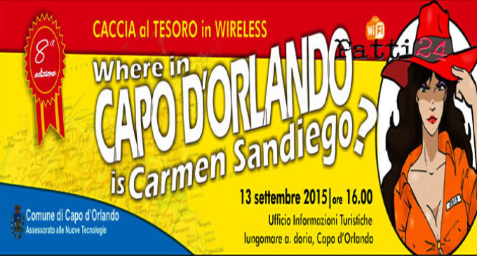 CAPO D’ORLANDO – Domenica 13 settembre l’ottava edizione della caccia al tesoro in wireless