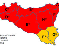 MESSINA – Meteo, oggi livello di allerta”Rosso” per tutta la provincia, molte le scuole chiuse