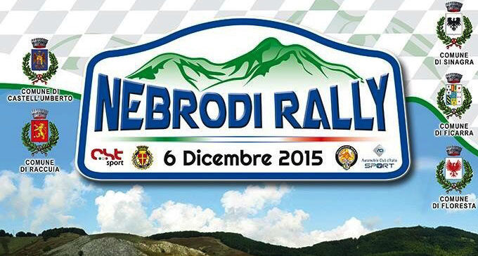 GIOIOSA MAREA – Il 5 e 6 dicembre motori accesi per il Nebrodi Rally