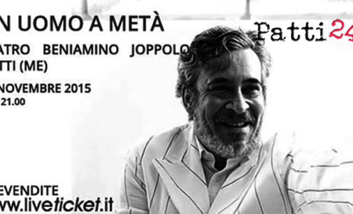 PATTI – Teatro, giovedì 12 novembre esordio di ”Scenanuda” con ”Un Uomo a Metà”