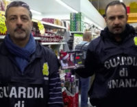 MESSINA – Sequestrati oltre 4000 articoli, tra cui luminarie e addobbi natalizi,  privi dei requisiti di sicurezza