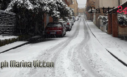 SAN PIERO PATTI – Precipitazioni nevose. Per lunedì 9 gennaio ordinanza chiusura Istituto Comprensivo