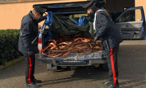 MESSINA – Trasportavano circa 4 tonnellate di cavi in rame di provenienza furtiva, arrestati (Aggiornamento)