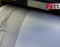 PATTI – Secondo lieve  sisma registrato alle ore 12:29, di magnitudo inferiore ma meno distante dalla terra ferma.