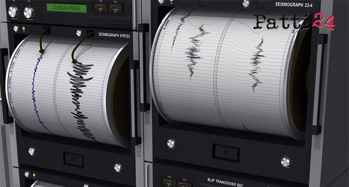 OLIVERI – Lieve sisma di magnitudo ML 3.1, avvertito prevalentemente a Oliveri, Falcone, Furnari, Terme Vigliatore e Patti