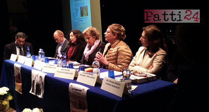 PATTI – Stamani la Prof.ssa Maria Falcone ha incontrato gli studenti del ”Borghese – Faranda”