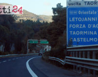 A18 – Autostrada Messina-Catania. Avviati altri lavori tra Tremestiere e svincolo di Taormina, imminente riapertura galleria Sant’Alessio